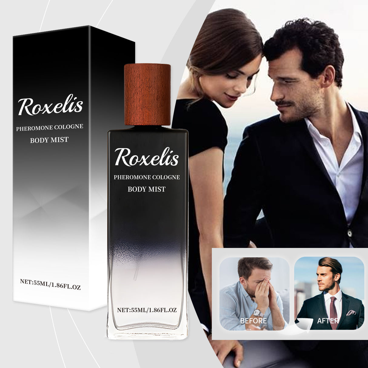 Strong Cologne Body Spray, Plant Extracts Strong Elegant Scent Of Cologne Body Spray - V.I.P Digital Presence