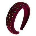 Thickened Sponge Gold Velvet Cloth Headband Female Ins Style Bag Cloth Wide-Brimmed Headband Catwalk Hair Accessories - V.I.P Digital Presence