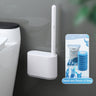 Wall Mounted Disposable Tool with No Dead Corners for Cleaning Bathroom and Toilet Brushes - V.I.P Digital Presence