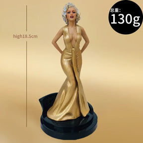 Hot toys Marilyn Monroe beautiful woman Immovable statue With base cake Pendant Collectible decoration Model Toy Figures gifts - V.I.P Digital Presence
