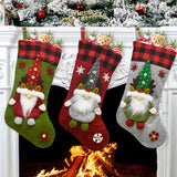 Christmas Decoration Gift Faceless Doll Christmas Socks Pendant Santa Claus Children's Christmas Gift Bag - V.I.P Digital Presence