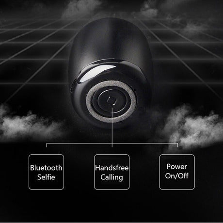 BM3 TWS Metal Super Mini Wireless Bluetooth Speaker Portable Small Pocket Size with Selfie Remote Control Microphone Lanyard - V.I.P Digital Presence