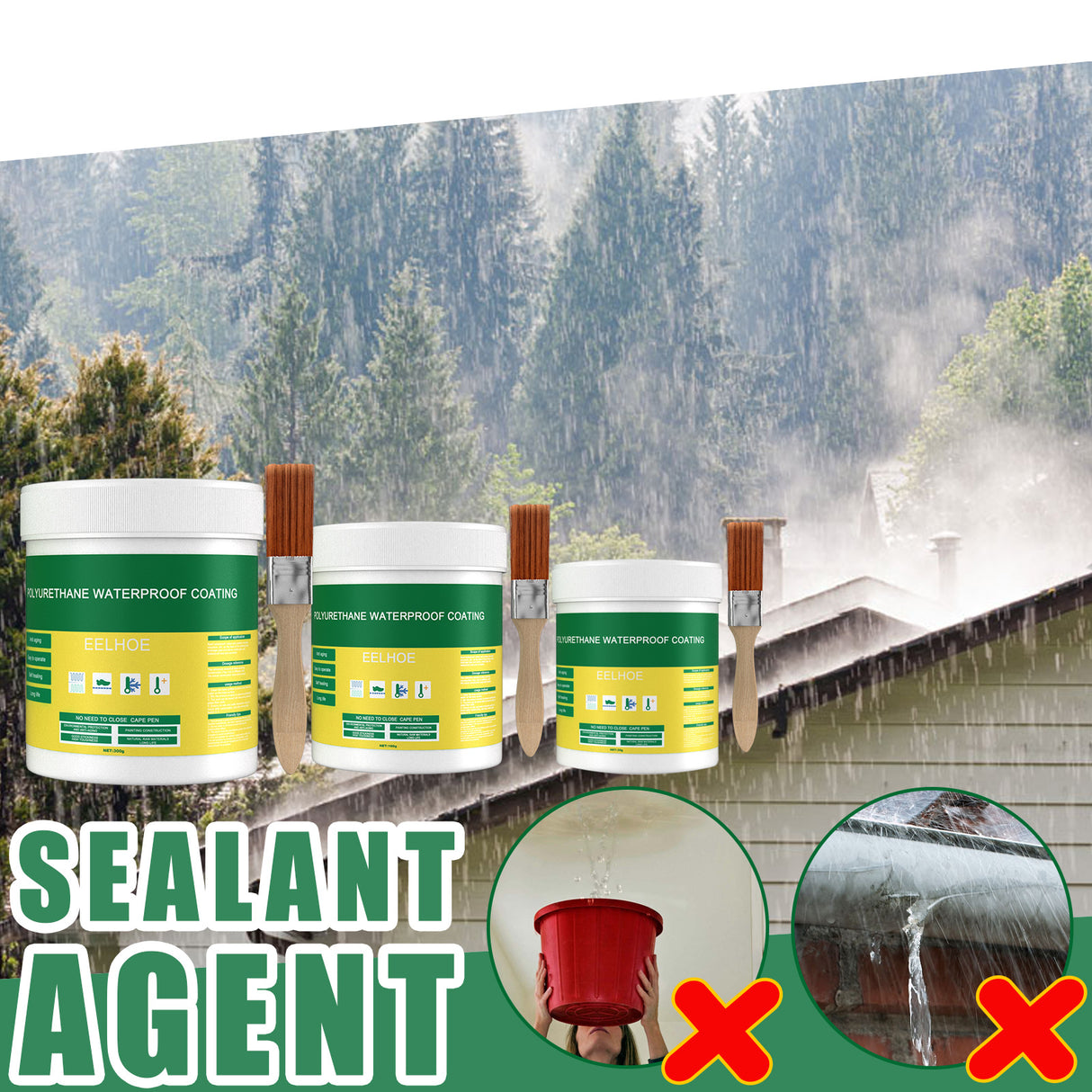 Floor Leak Waterproof Adhesive, Exterior Wall Bathroom Toilet Waterproofing Agent Brick Wall Permeable Paint - V.I.P Digital Presence