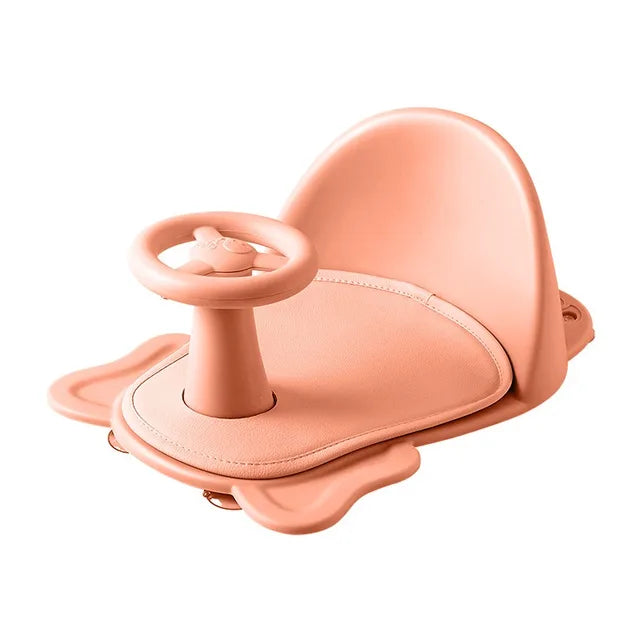 Baby shower basin with shower seat foldable bathtub bathtub dedicated shower bench with backrest and anti slip bath pad - V.I.P Digital Presence