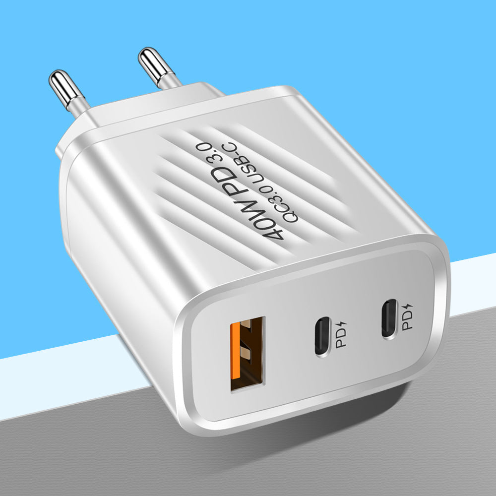 Puerto estándar de carga rápida dual PD+USB TYPEC de 40 W