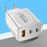 Puerto estándar de carga rápida dual PD+USB TYPEC de 40 W