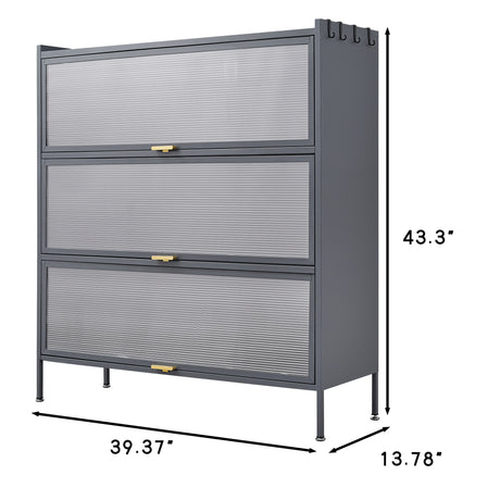 3 Tier Pantry Storage Cabinet Baker Racks for Kitchen with Storage Kitchen Pantry Storage Cabinet Microwave Rack Storage Rack - V.I.P Digital Presence