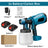 1000ML Electric Spray Gun High Power Cordless Paint Sprayer HVLP Auto Furniture Steel Coating Airbrush For Makita 21V Battery - V.I.P Digital Presence