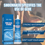 JUE-FISH Strong Shoe Glue Sneakers Leather Shoes Multi-Purpose Waterproof Shoe Repair Leather Shoes Sole Glue Adhesive - V.I.P Digital Presence