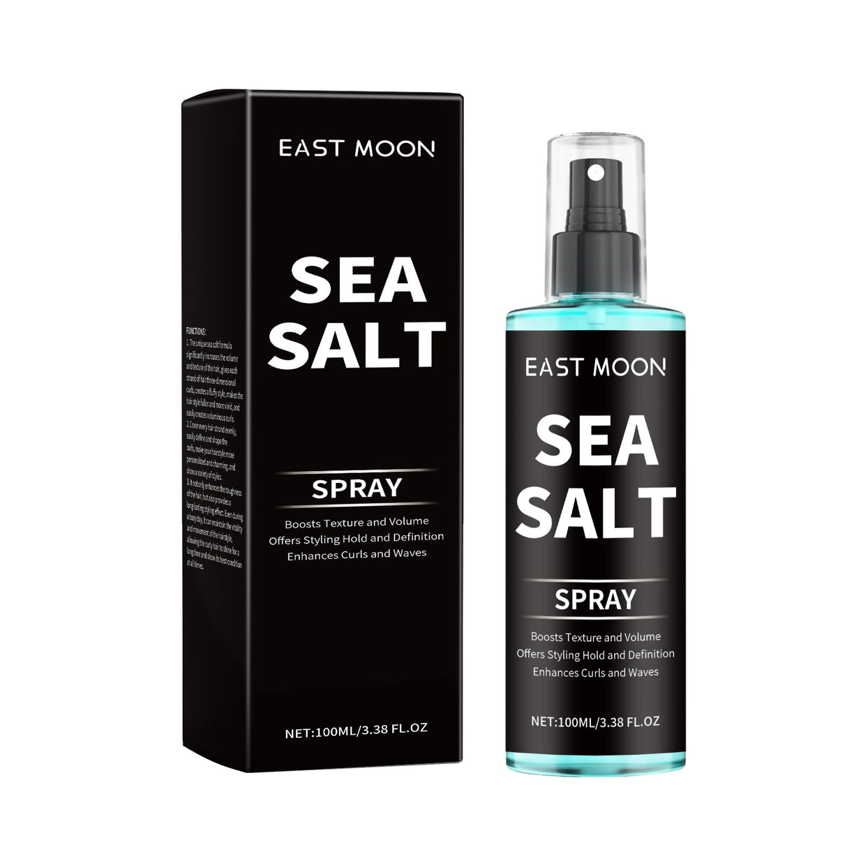 Sea Salt Curling Spray Long Lasting Styling Elastic Hair Conditioner Hair Spray For Lazy And Refreshing Hair Spray - V.I.P Digital Presence