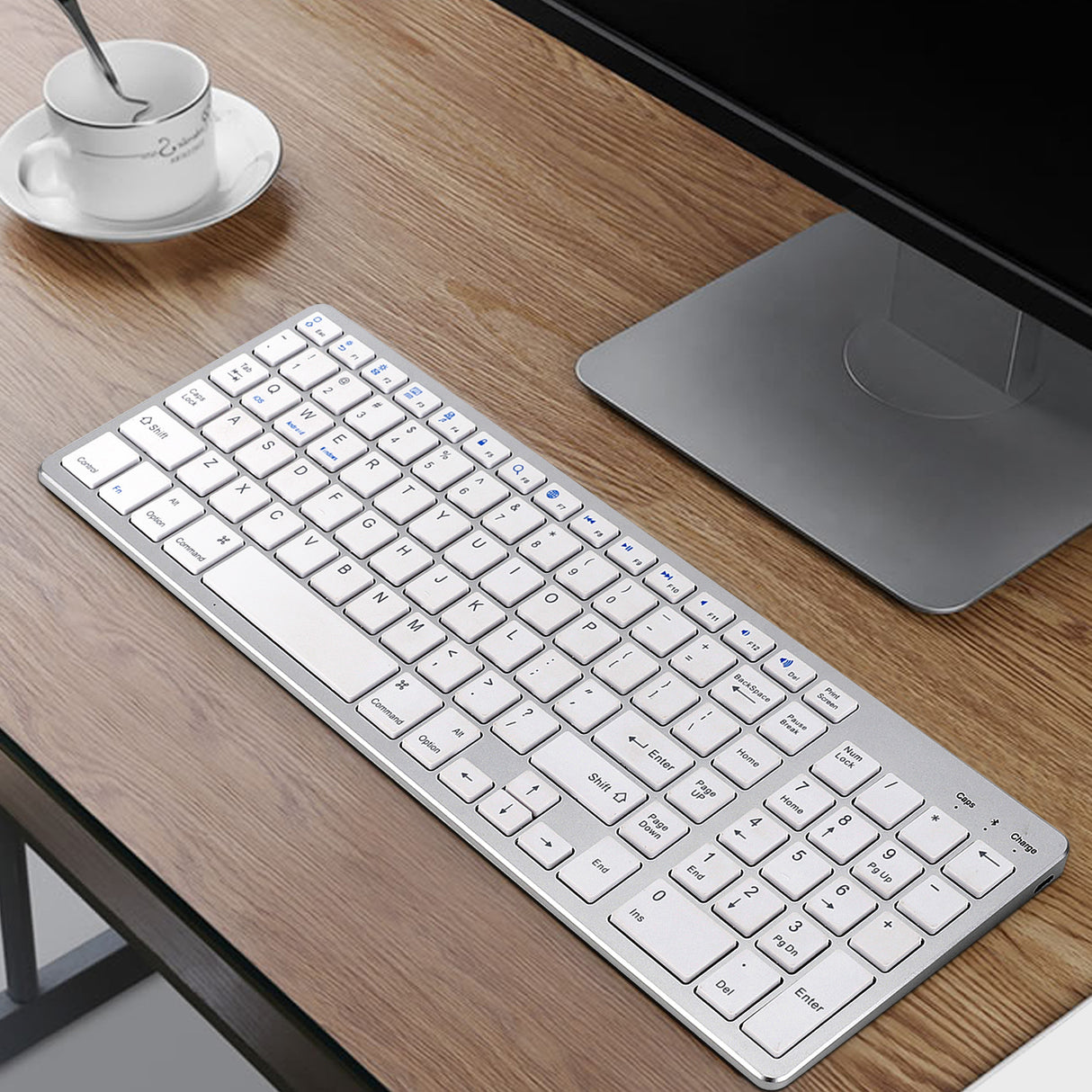 Suitable for iPad tablet Miaokong keyboard mobile phone wireless charging Bluetooth keyboard - V.I.P Digital Presence