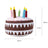 Pet Toy Birthday Cake Celebration Play Doll for Dogs with Sound and Chew Function Small Cake - V.I.P Digital Presence