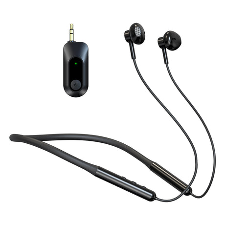 Wireless Monitoring Headset Net Red Vibrato Live Broadcast Noise Reduction Hanging Neck Sound Card Dedicated Anchor With Goods Ear Back Bluetooth Headset - V.I.P Digital Presence