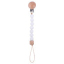 Infant and toddler products, beech wood pacifier clip, soothing wood octagonal pacifier, anti drop chain - V.I.P Digital Presence