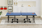 Table tennis 15mm professional MDF indoor table with table tennis net and racket 108 "x 60" x 30“ - V.I.P Digital Presence