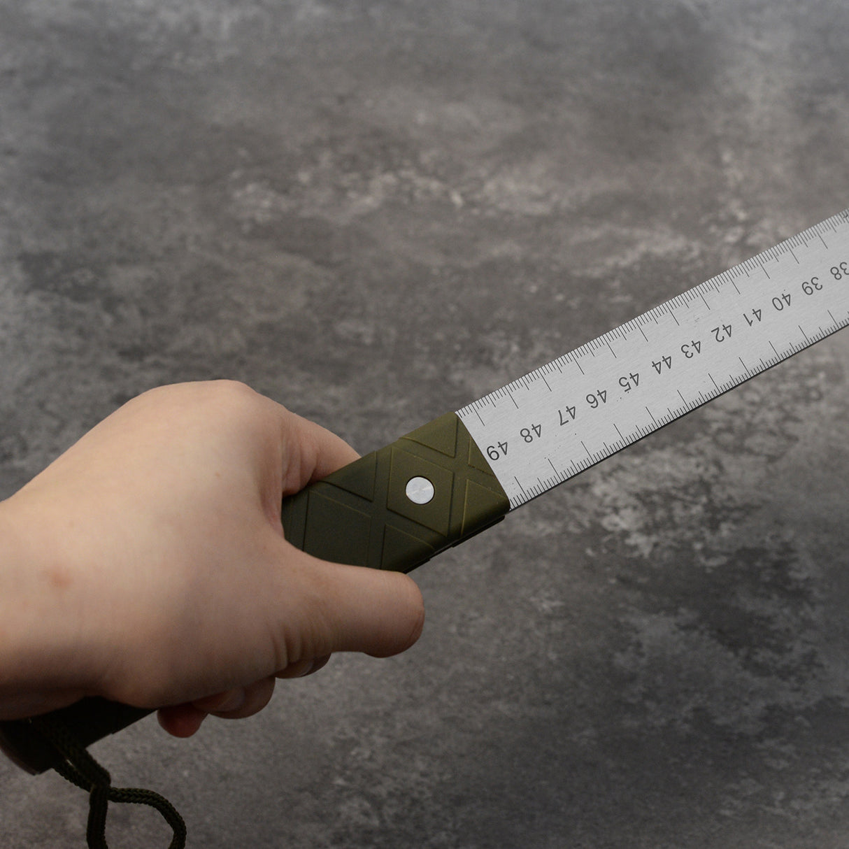 20 - Inch Dual - Scale Stainless Steel Ruler, thickened quenched steel, with random lanyard, great for drawing & measuring. - V.I.P Digital Presence