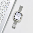 Apple Watch S7/S8 Thin Milanese Loop Strap for iWatch Series 9 - V.I.P Digital Presence