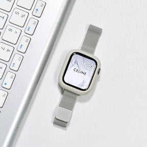 Apple Watch S7/S8 Thin Milanese Loop Strap for iWatch Series 9 - V.I.P Digital Presence