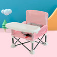 Children's dining chair portable foldable baby dining chair baby dining table small chair baby eating out folding - V.I.P Digital Presence