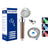 LED Luminous Colorful Shower Nozzle Negative Ion Self Generating Shower Head Three Color Temperature Controlled Led Handheld Shower - V.I.P Digital Presence
