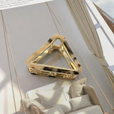 Chic Geometric Acetate Hair Claw Clamps Metal Hair Crab Women Girls Hair Clip Leopard Hairpin Hair Crab Hair Accessories - V.I.P Digital Presence