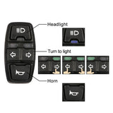 48V/36V 1.5 m Electric Bike Scooter Light Switch for Motorcycle Button Turn Signal Light For Motorcycle Electric Bike Scooter - V.I.P Digital Presence