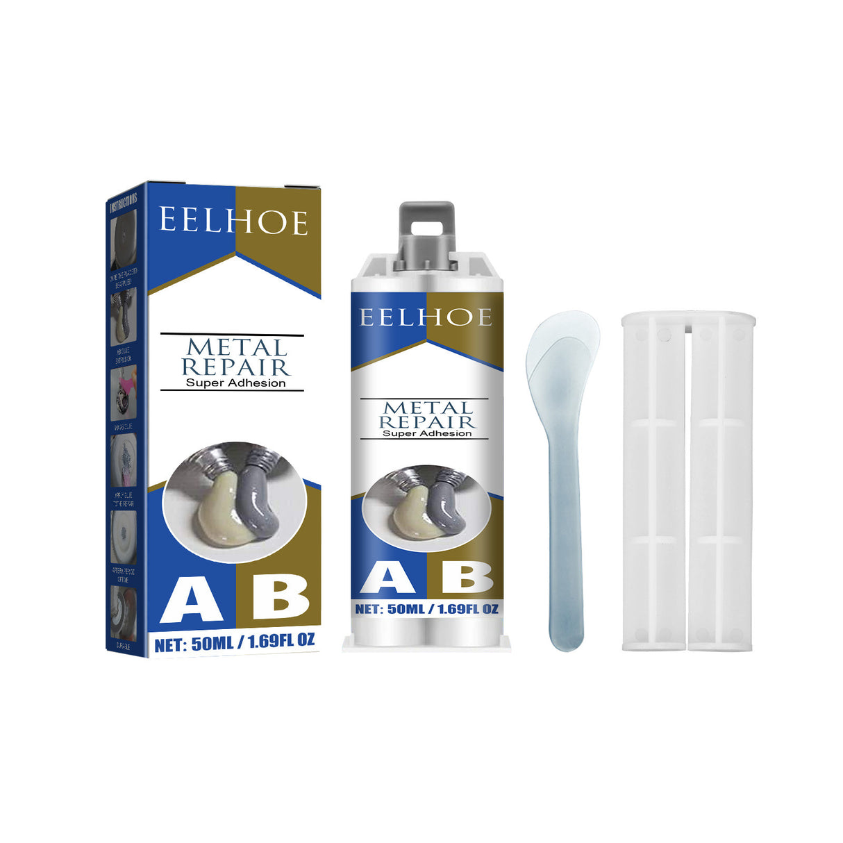 Metal Repair Glue, Crack Filling And Leak Plugging Quick Dry Crack High Temperature Welding Metal Repair Agent - V.I.P Digital Presence