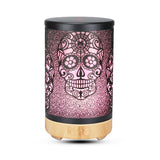 100ml Iron Metal Humificador De Aroma 7 Colors Led Lamp Ultrasonic Electric Skull Aroma Diffuser With Remote - V.I.P Digital Presence