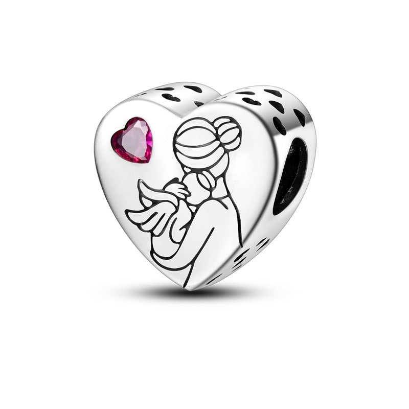 Family and Friendship Series Love Bead Pendant DIY Bracelet Necklace - V.I.P Digital Presence