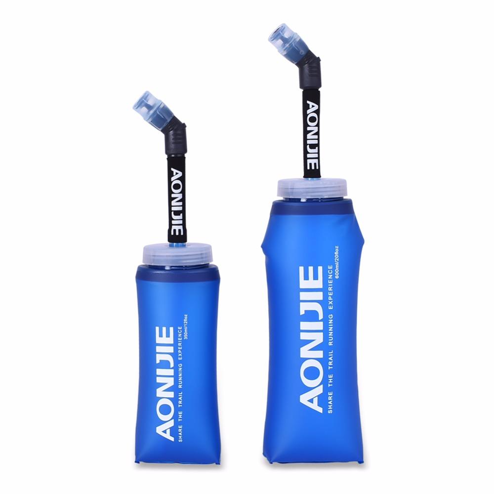 AONIJIE 350ml 500ml TPU Outdoor Sport Bottle Hydro Soft Flask Running Hiking Fitness Bicycle Tactical Canteen Water Kettle Jug - V.I.P Digital Presence