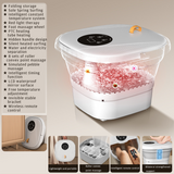 Folding Foot Bath Tub with Electric Massage Deep Foot Soaking Bucket Automatic Heating Foot Therapy Tub for Home - V.I.P Digital Presence
