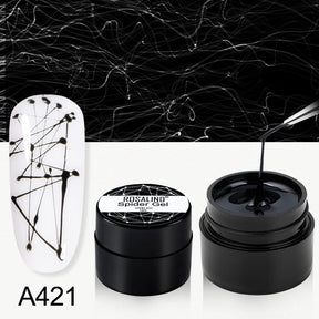 ROSALIND Gel Spider Line For Nails Art Gel Polish UV Colors Painting Gel Nail Polish Spider Gel Lacquer Web Stickers Gel Polish - V.I.P Digital Presence