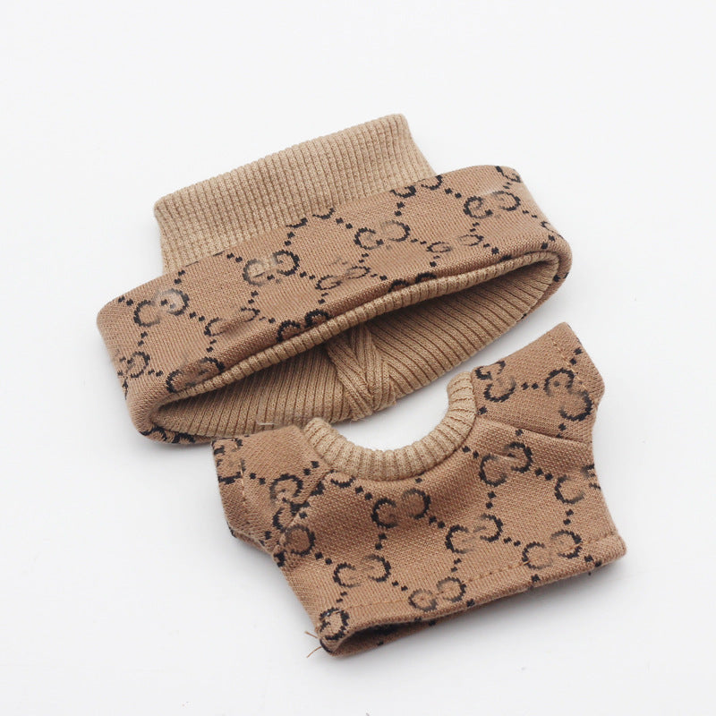 17cm Labubu First and Second Generation Blind Box 10cm Cotton Crying Doll Clothes Knitted Printed Hat