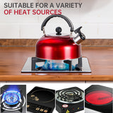 A 3L stainless - steel kettle for gas heating. It features a whistle and a comfortable handle, suitable for cooking and tea. - V.I.P Digital Presence