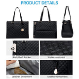2-in-1 Travel Tote: Laptop & Insulated Lunch Bag. Ideal for Business, Work, Nursing, Office, College, Casual Use - V.I.P Digital Presence