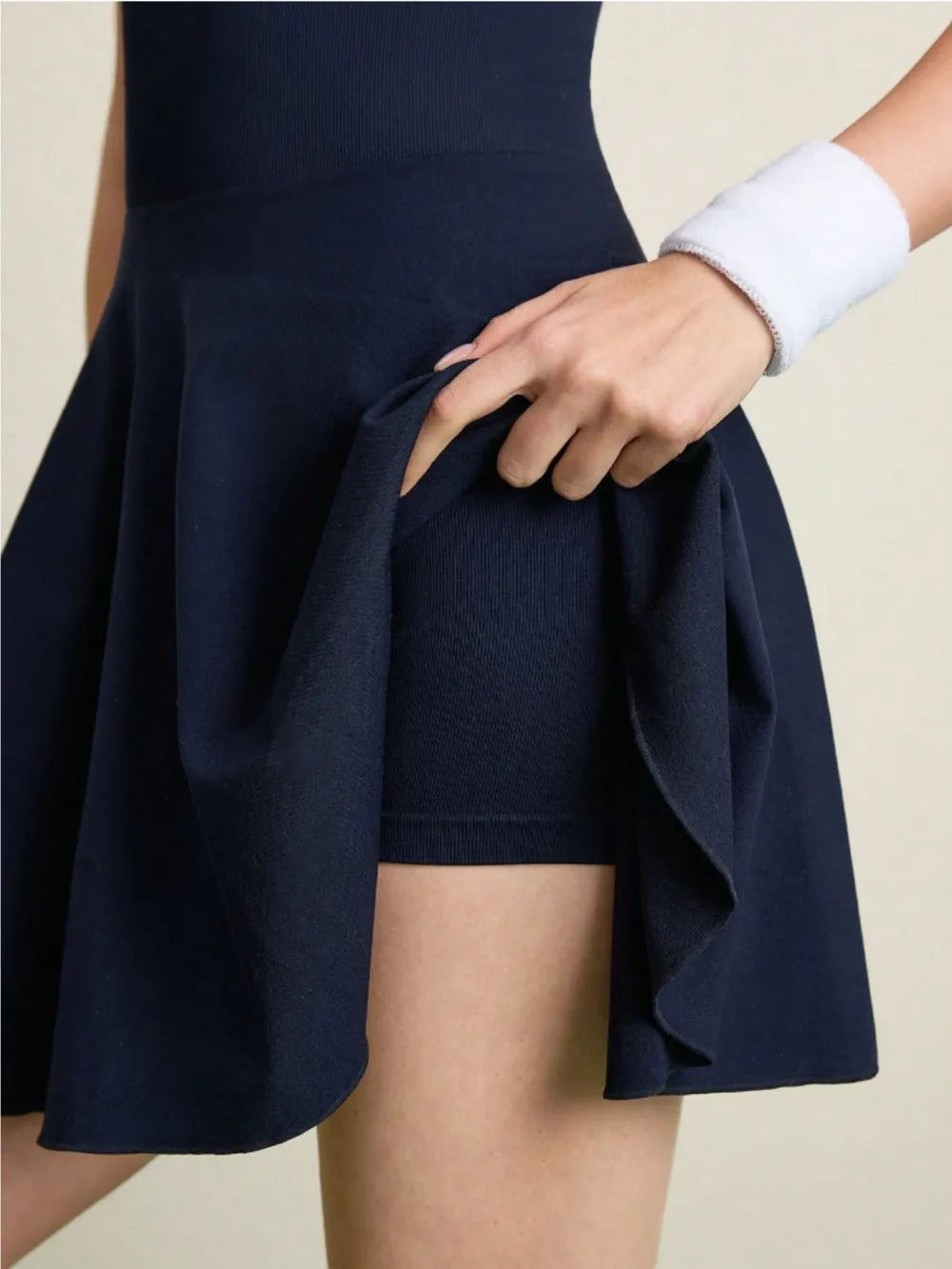 Backless Halter Neck Active Dress - V.I.P Digital Presence