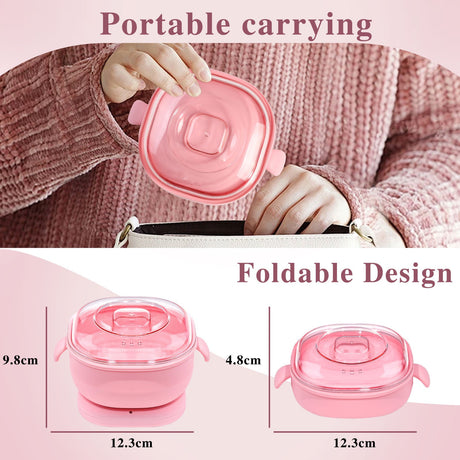 Professional Hair Removal Electric Wax Warmer Depilation Hot Waxing Kit with silicone waxing pot - V.I.P Digital Presence