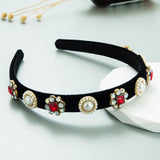 Baroque Court Diamond Tapered Headband Retro Style Premium Hair Ornament - V.I.P Digital Presence