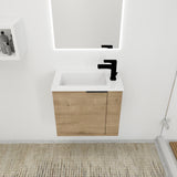 Bathroom Vanity with Sink 22 Inch for Small Bathroom,Floating Bathroom Vanity with Soft Close Door,Small Bathroom Vanity with Sink, 22x13 (KD-Packing) - V.I.P Digital Presence