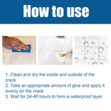 Transparent Waterproof Adhesive, Transparent Waterproof Paint Bathroom Balcony Smashing Brick Roof Leak Proof Glue - V.I.P Digital Presence