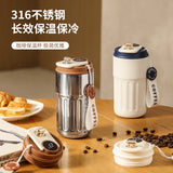 New coffee cup 316 stainless steel thermos cup high value men and women double layer water cup portable accompanying cup - V.I.P Digital Presence