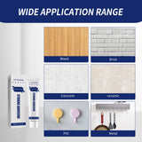 Nail-free Adhesive, Household Hardware Auxiliary Adhesive Glass Shelving Adhesive Hole Free Nail-free Adhesive - V.I.P Digital Presence