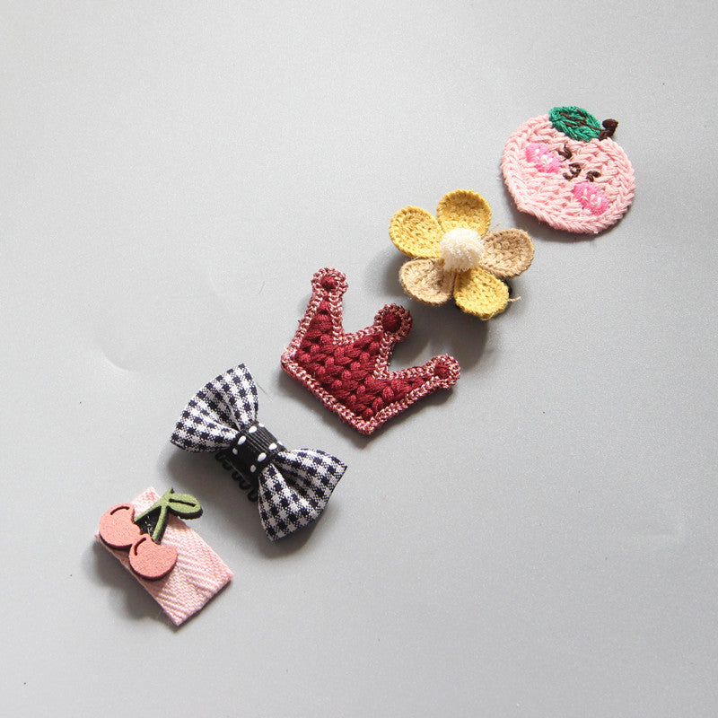 Children's Girls Hair Clip Headwear Crown Korean Little Princess Hair Ornaments Baby Hair Clip Set - V.I.P Digital Presence