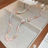 Titanium Steel Rice Bead Necklace - V.I.P Digital Presence