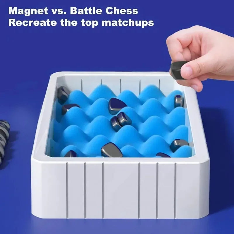 Magnetic Chess Game Magnet Board Game Table Top Magnet Game Family Games For Kids/Adults Thinking Training For Educational Toys - V.I.P Digital Presence