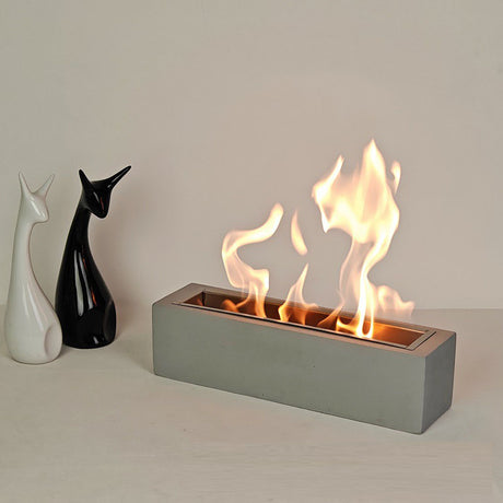 Rectangular desktop home restaurant heating stove desktop barbecue real brazier alcohol fireplace decoration bonfire stove - V.I.P Digital Presence