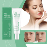 Crema hidratante reparadora con ácido azelaico, control de grasa facial, suave y refrescante.