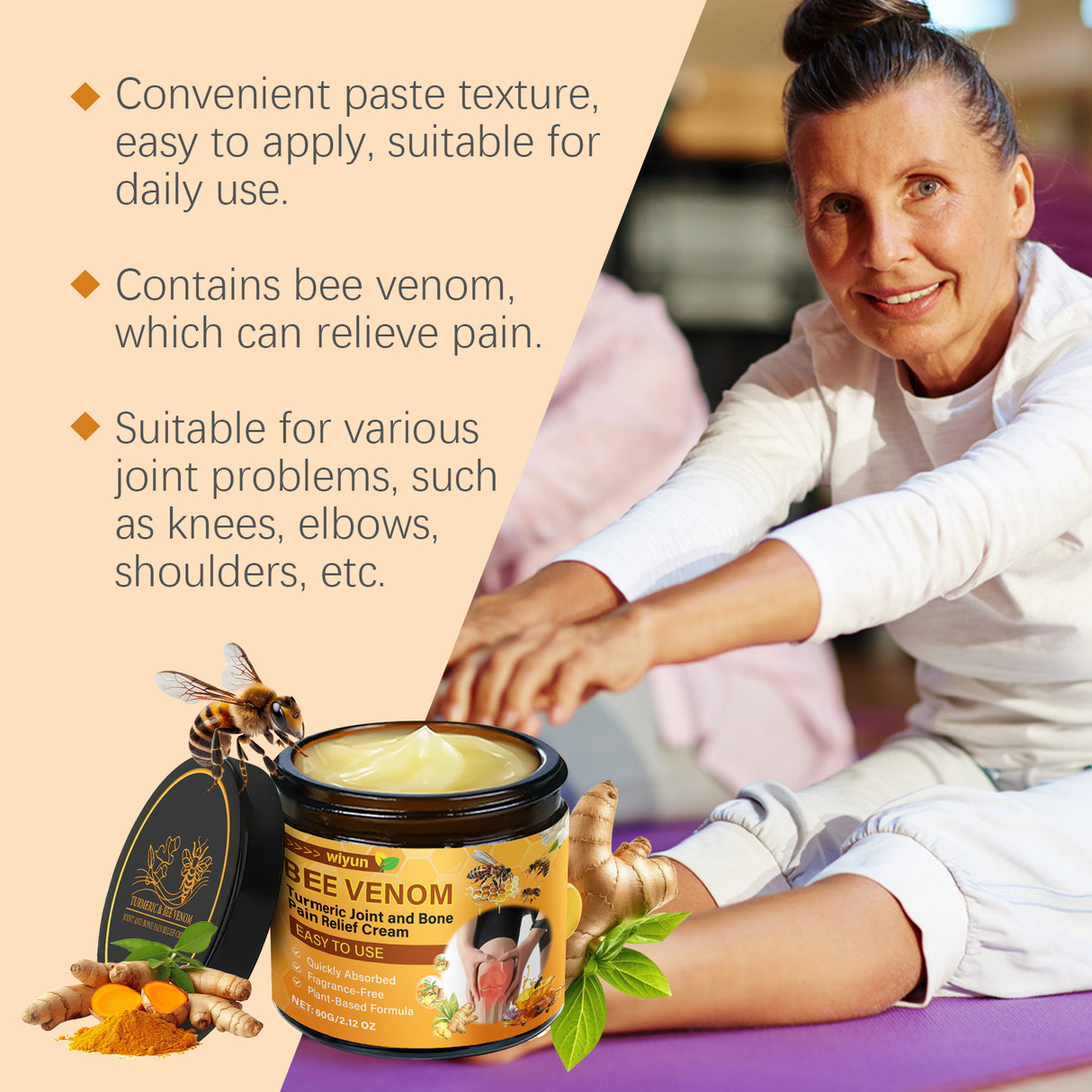 Joint Relief Cream Soothes Daily Joints And Muscles To Boost Vitality Gently Apply Body Care Cream - V.I.P Digital Presence