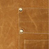 Long heavy-duty waxed canvas tool apron, carpenter apron, carpenter apron, carpenter waterproof 18 ounces - V.I.P Digital Presence