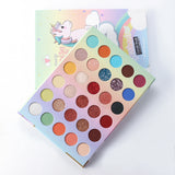 Romantic Beauty 30 Color Large Plate Pearlescent Matte Eye Shadow Plate Color Makeup Eye Shadow - V.I.P Digital Presence